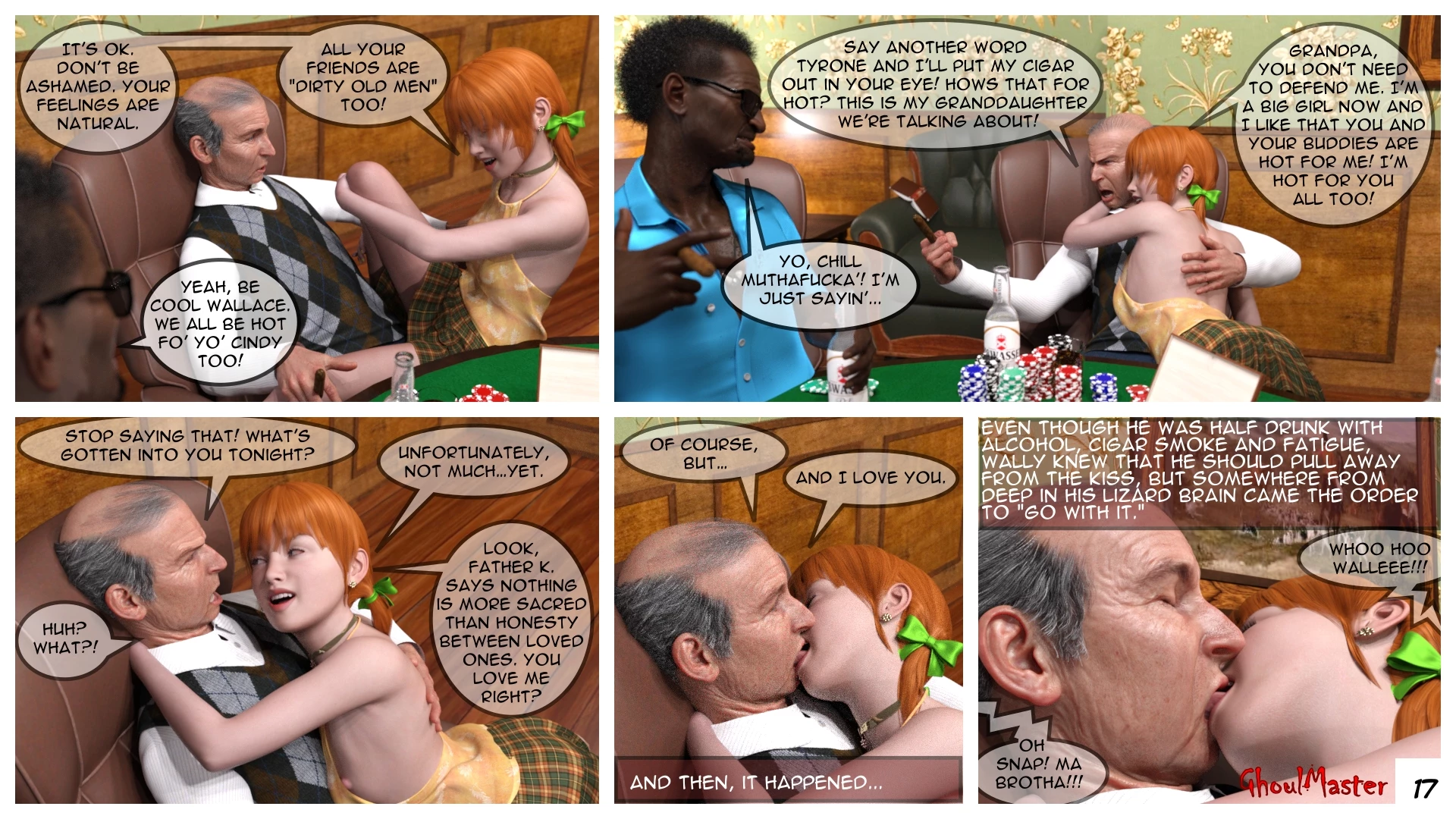 Grandpas Poke Her Night 1 image number 16