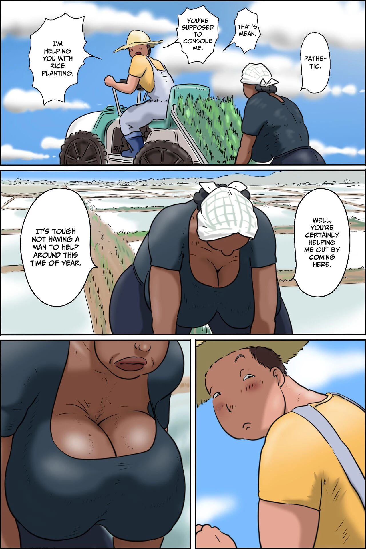 Oba-chan ni Ai ni Inaka ni Ikou! 1 and 2 image number 3