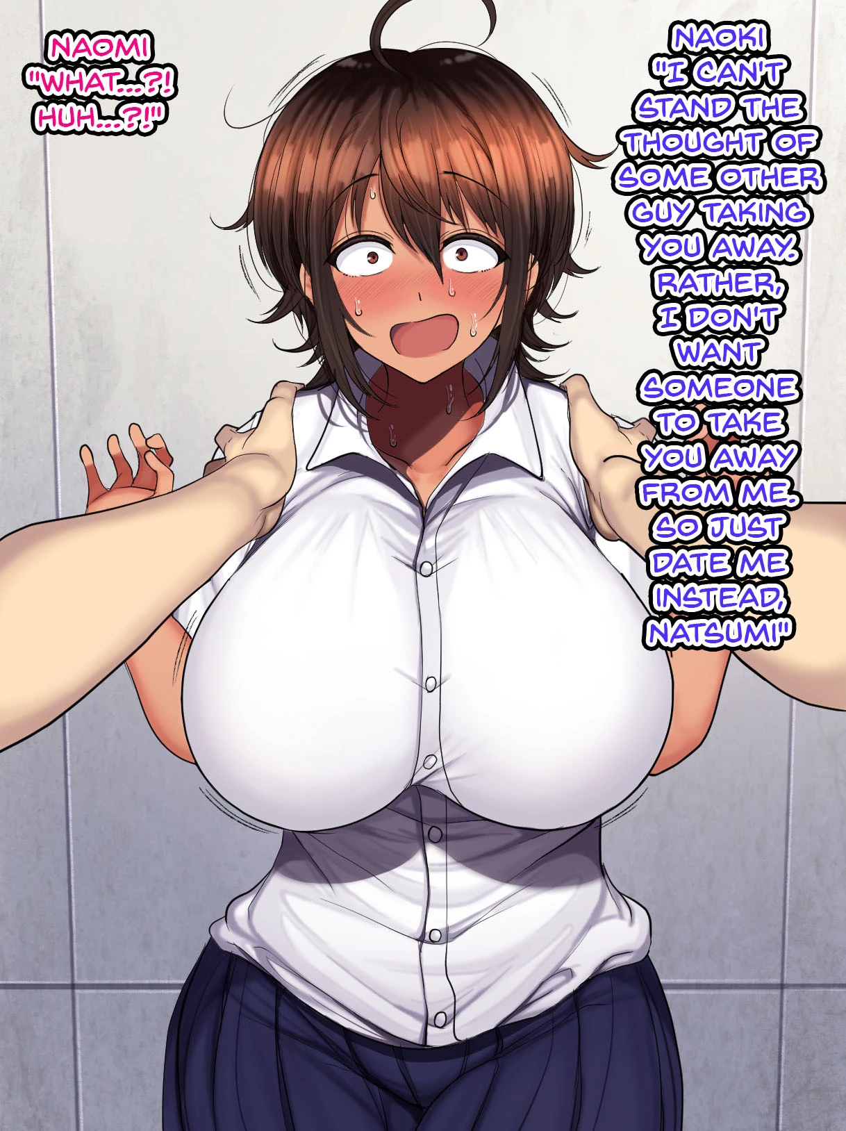 A Story About Having Sex With a Girl That Acts Like Its No Big Deal Since We Are Like Guy Friends  Otoko Tomodachi Mitai na Onna Tomodachi to Atarimae no You ni Sex mo Shimakutteru Ohanashi image number 258