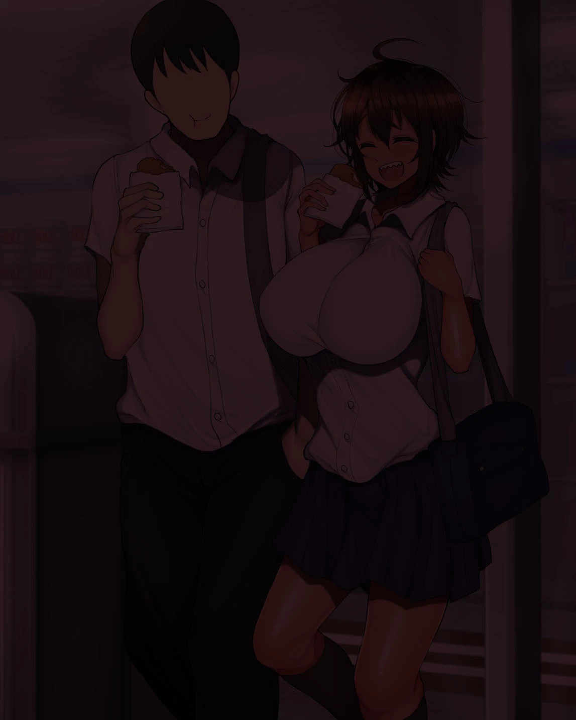 A Story About Having Sex With a Girl That Acts Like Its No Big Deal Since We Are Like Guy Friends  Otoko Tomodachi Mitai na Onna Tomodachi to Atarimae no You ni Sex mo Shimakutteru Ohanashi image number 86
