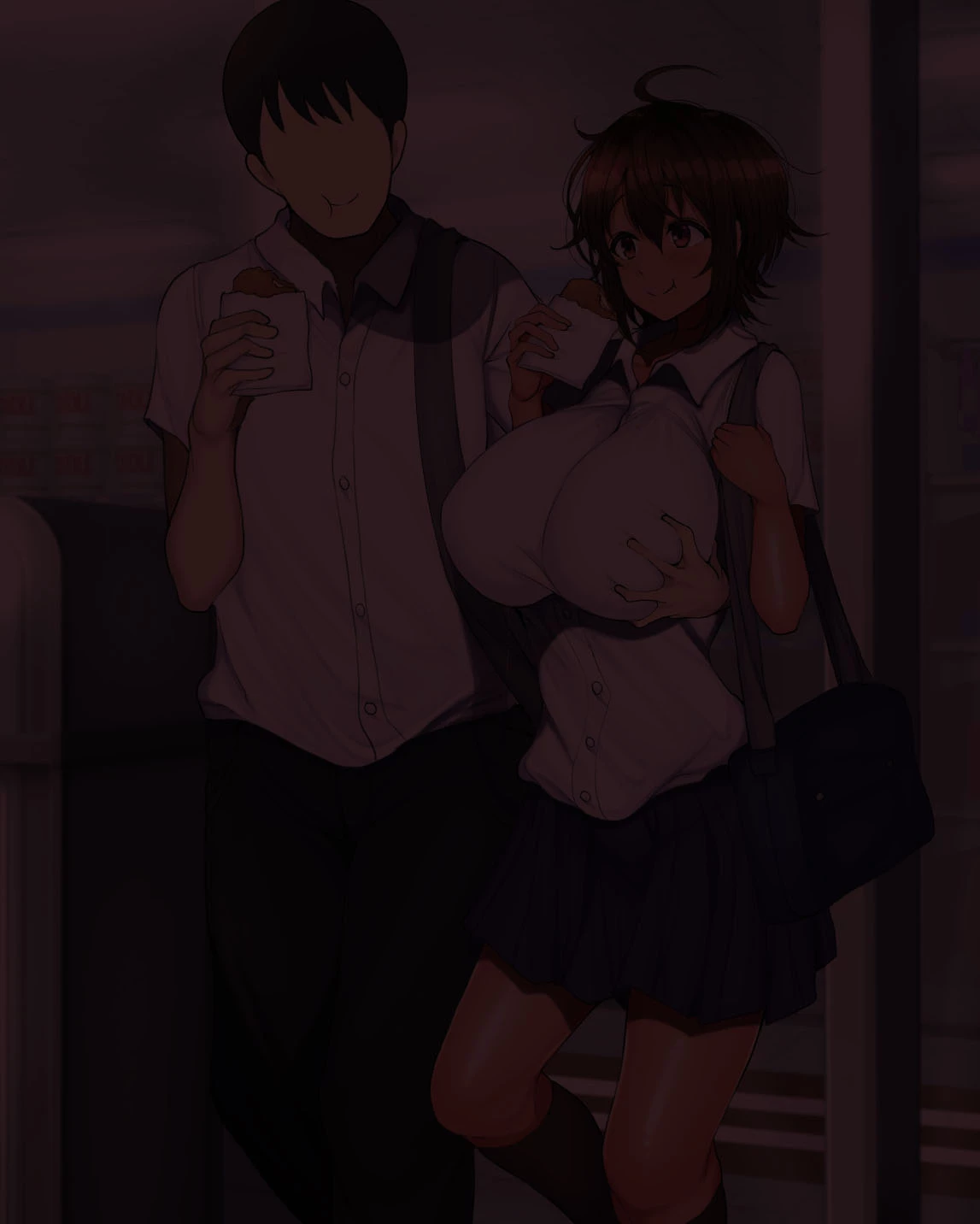 A Story About Having Sex With a Girl That Acts Like Its No Big Deal Since We Are Like Guy Friends  Otoko Tomodachi Mitai na Onna Tomodachi to Atarimae no You ni Sex mo Shimakutteru Ohanashi image number 93