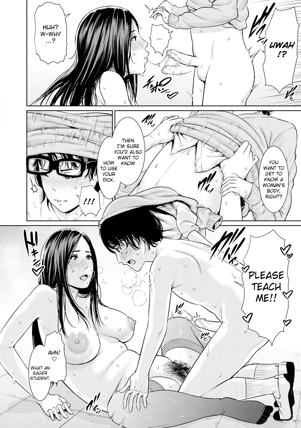 Insatiably Lustful Teachers  Sensei wa Seiyoku o Osaerarenai image number 23