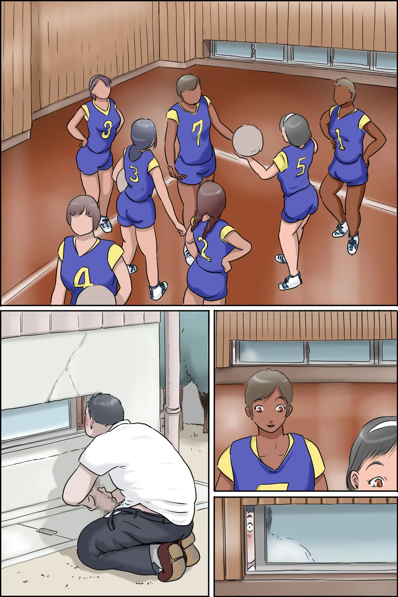 Sono Onna Kyoushi Shumi Nozoki That Woman Teachers Hobby Is Peeping image number 5