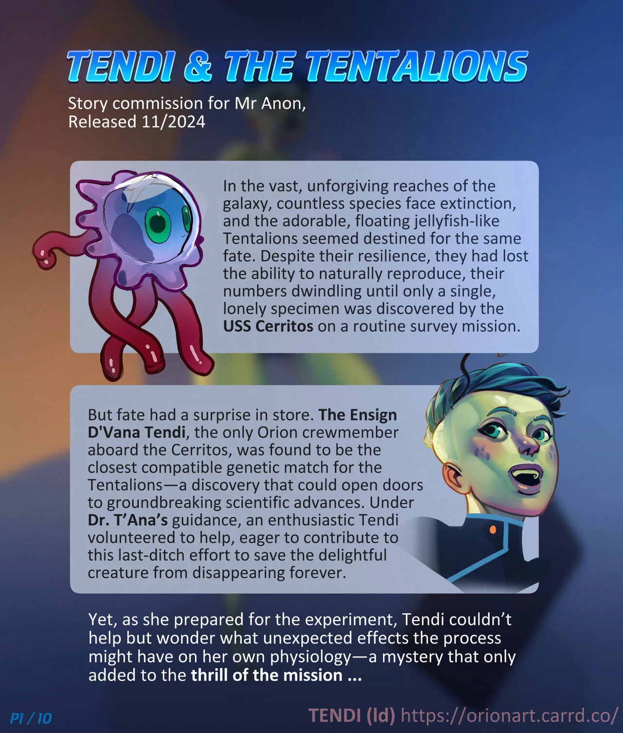 Tendi and the Tentalions image number 1