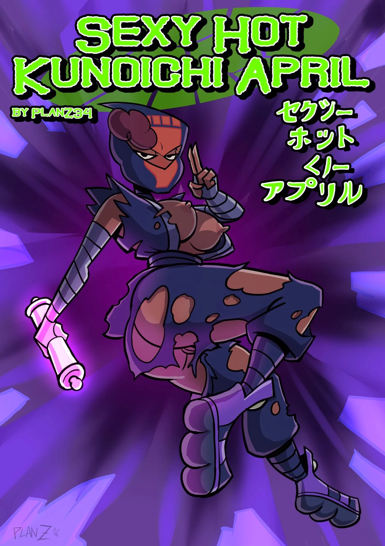 Sexy Hot Kunoichi April