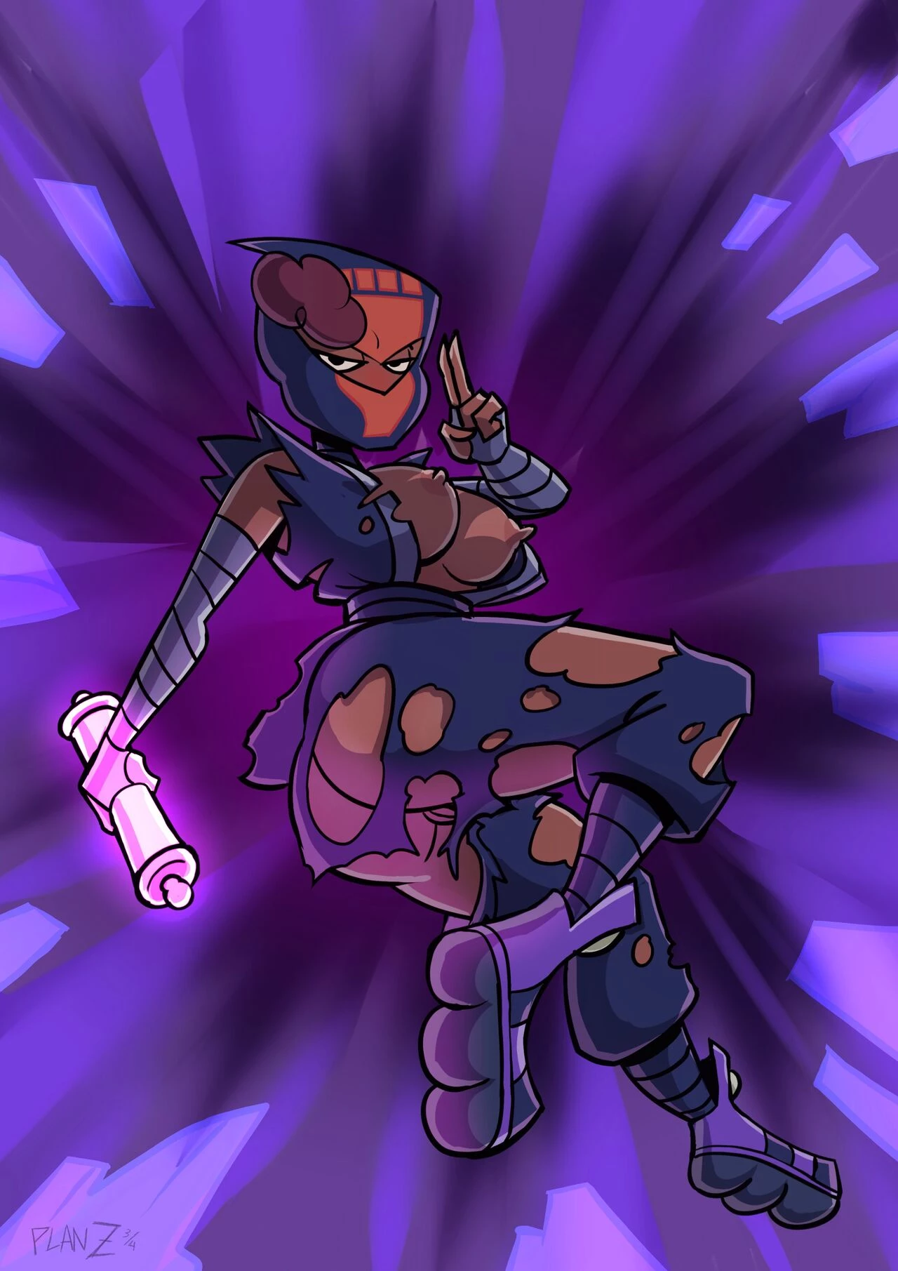 Sexy Hot Kunoichi April image number 1