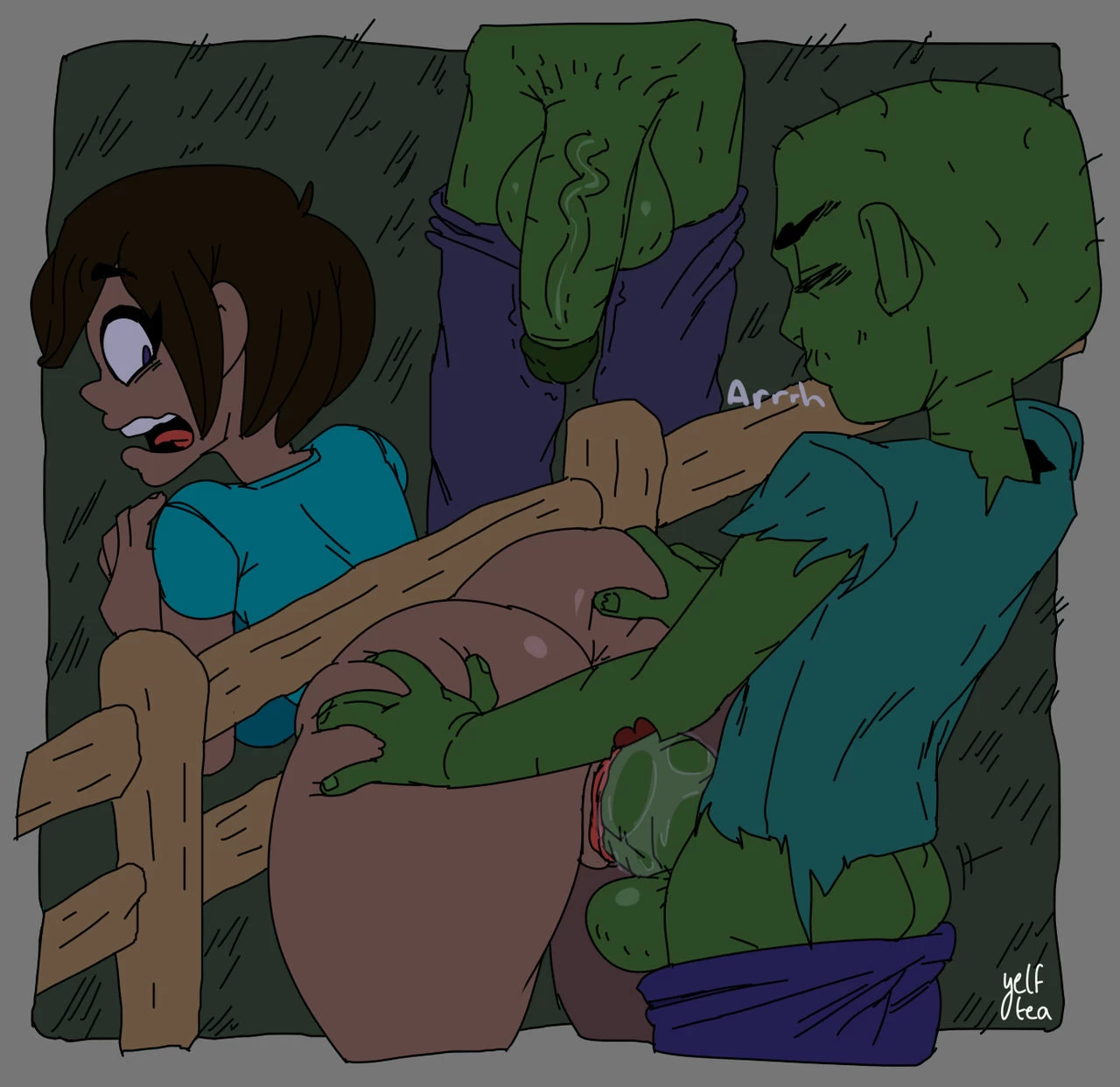 Stevenie and Alex Zombie Encounter image number 2