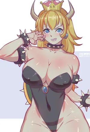 Bowsette vs Mario