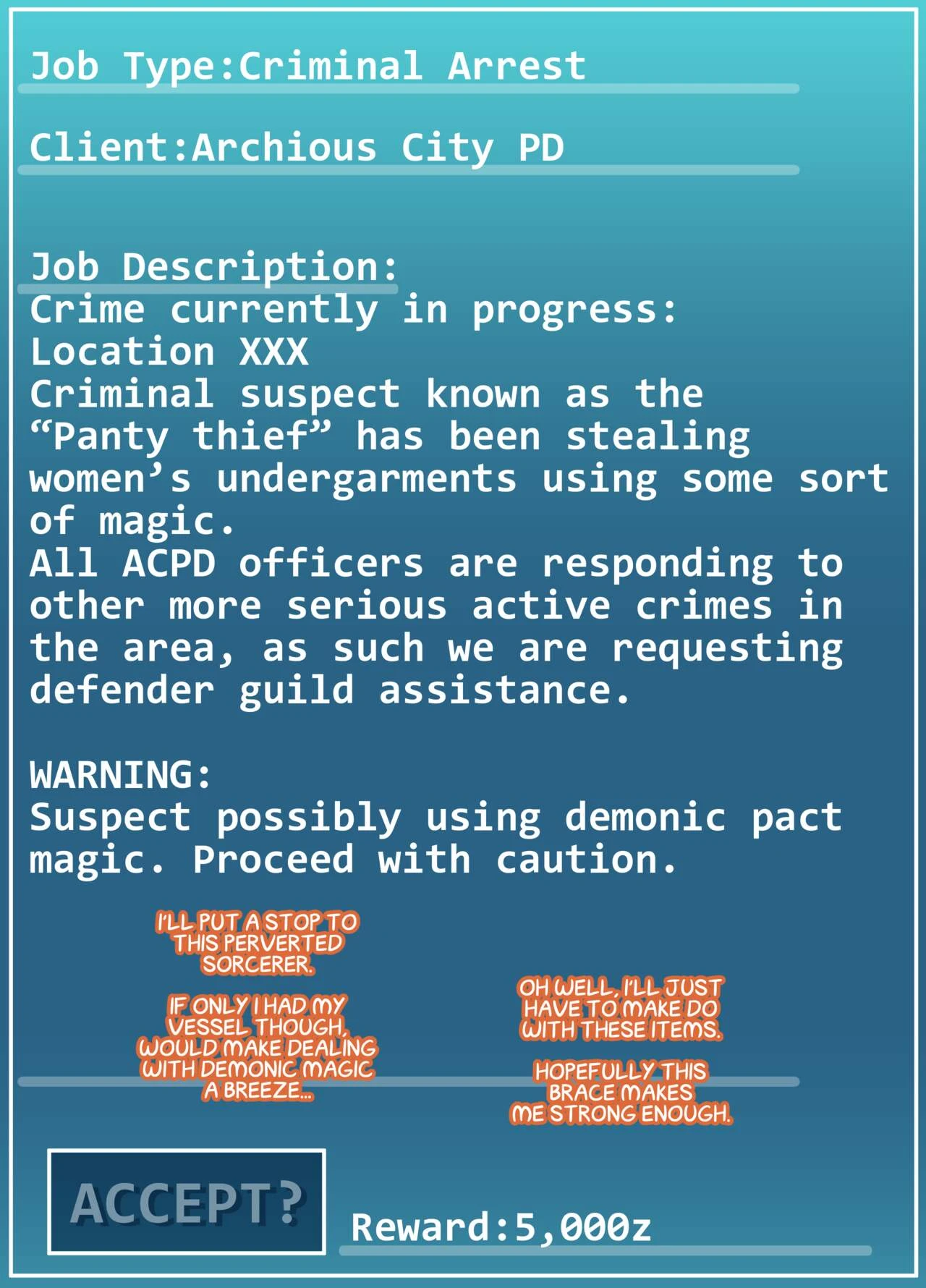 Pawnshop Peril The Corruption of a Sorceress image number 29