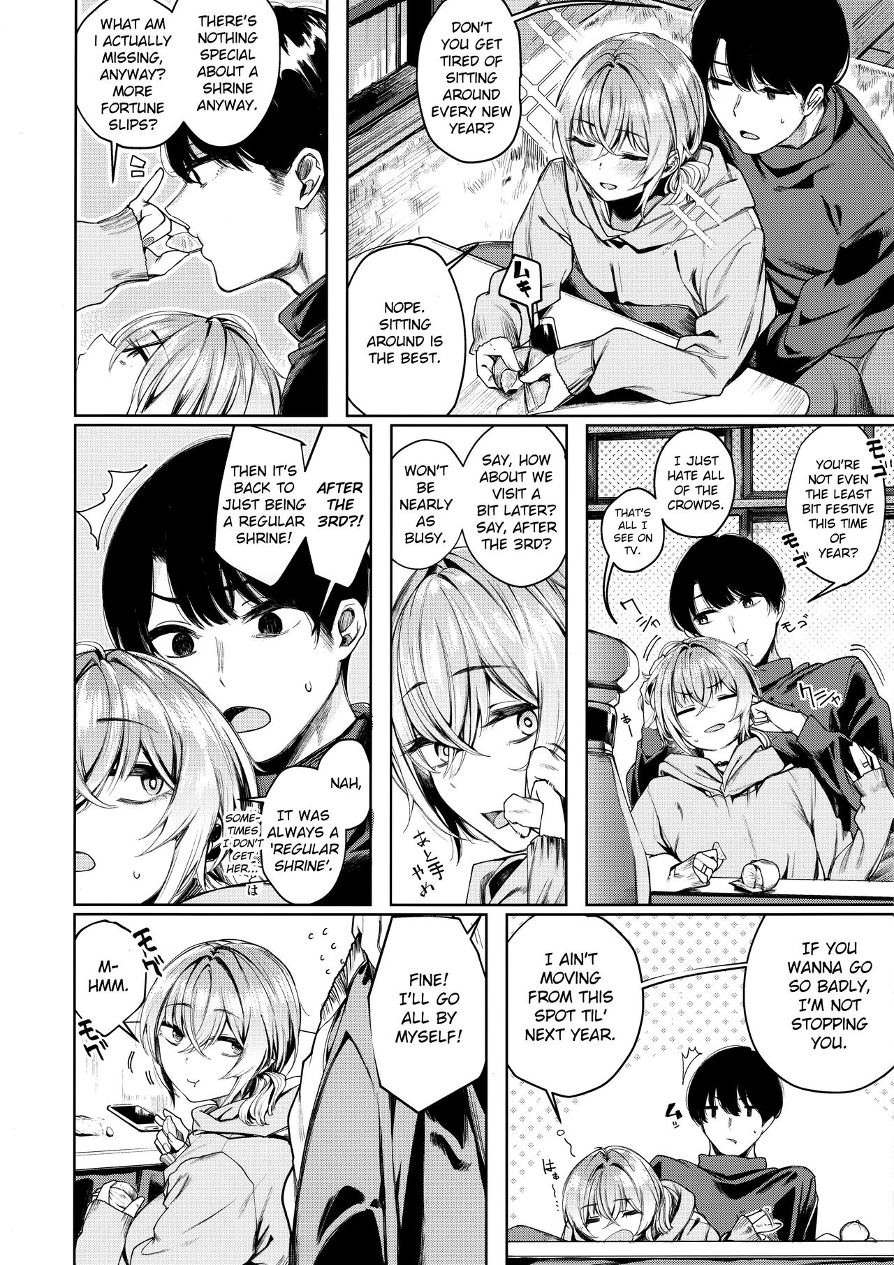Furyou-chan to kotatsu de nukunuku suru oomisoka image number 3