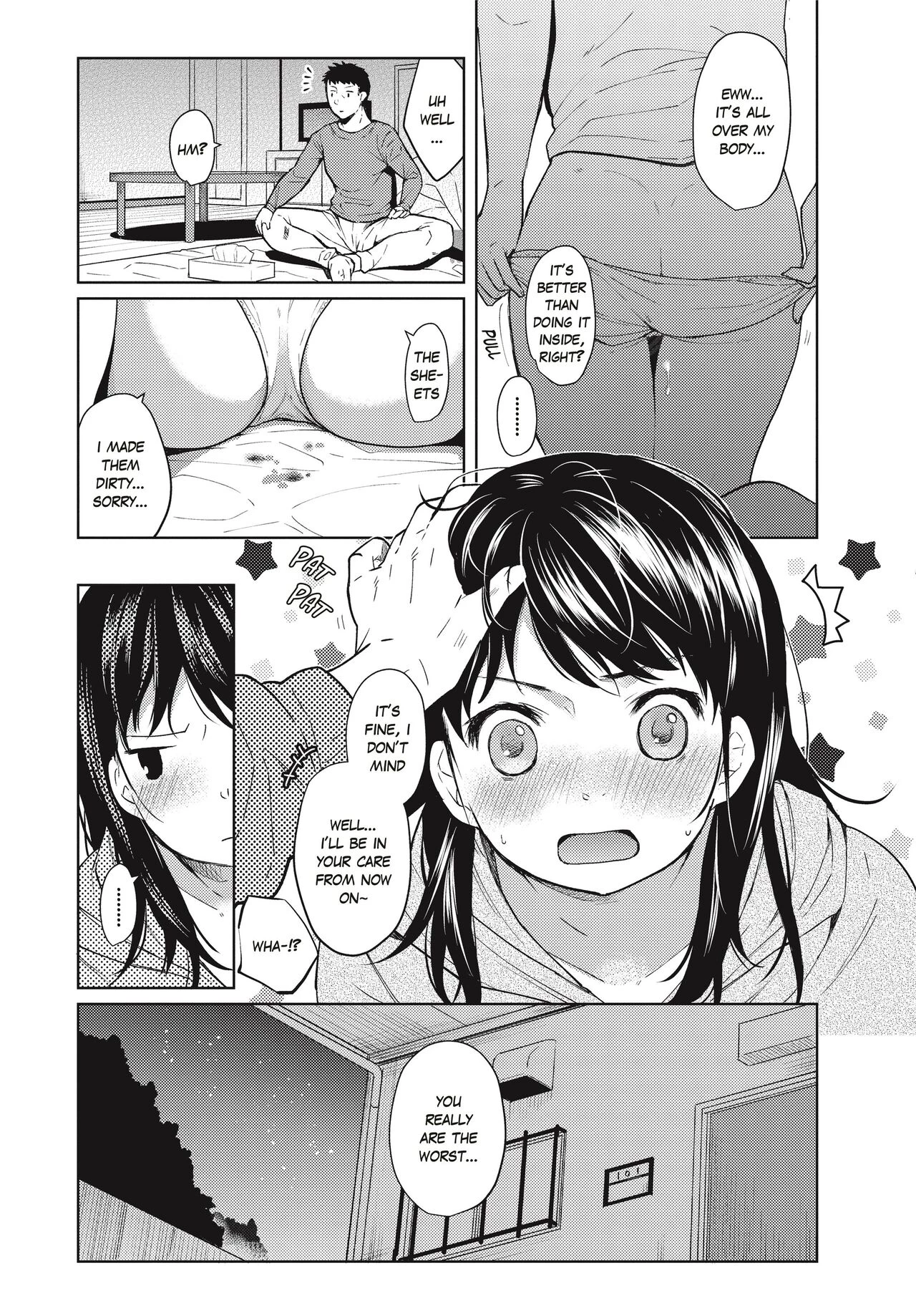 1 Room Apartment + Highschool Girl Suddenly Living Together? Close Contact!? First Sex!!? image number 24