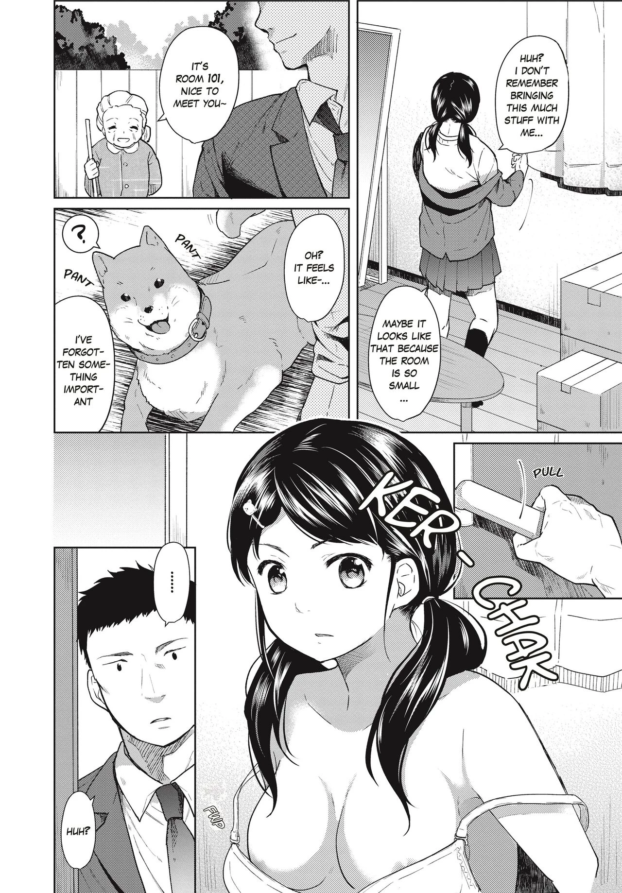 1 Room Apartment + Highschool Girl Suddenly Living Together? Close Contact!? First Sex!!? image number 2