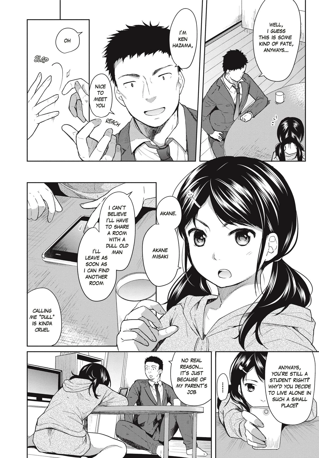 1 Room Apartment + Highschool Girl Suddenly Living Together? Close Contact!? First Sex!!? image number 4