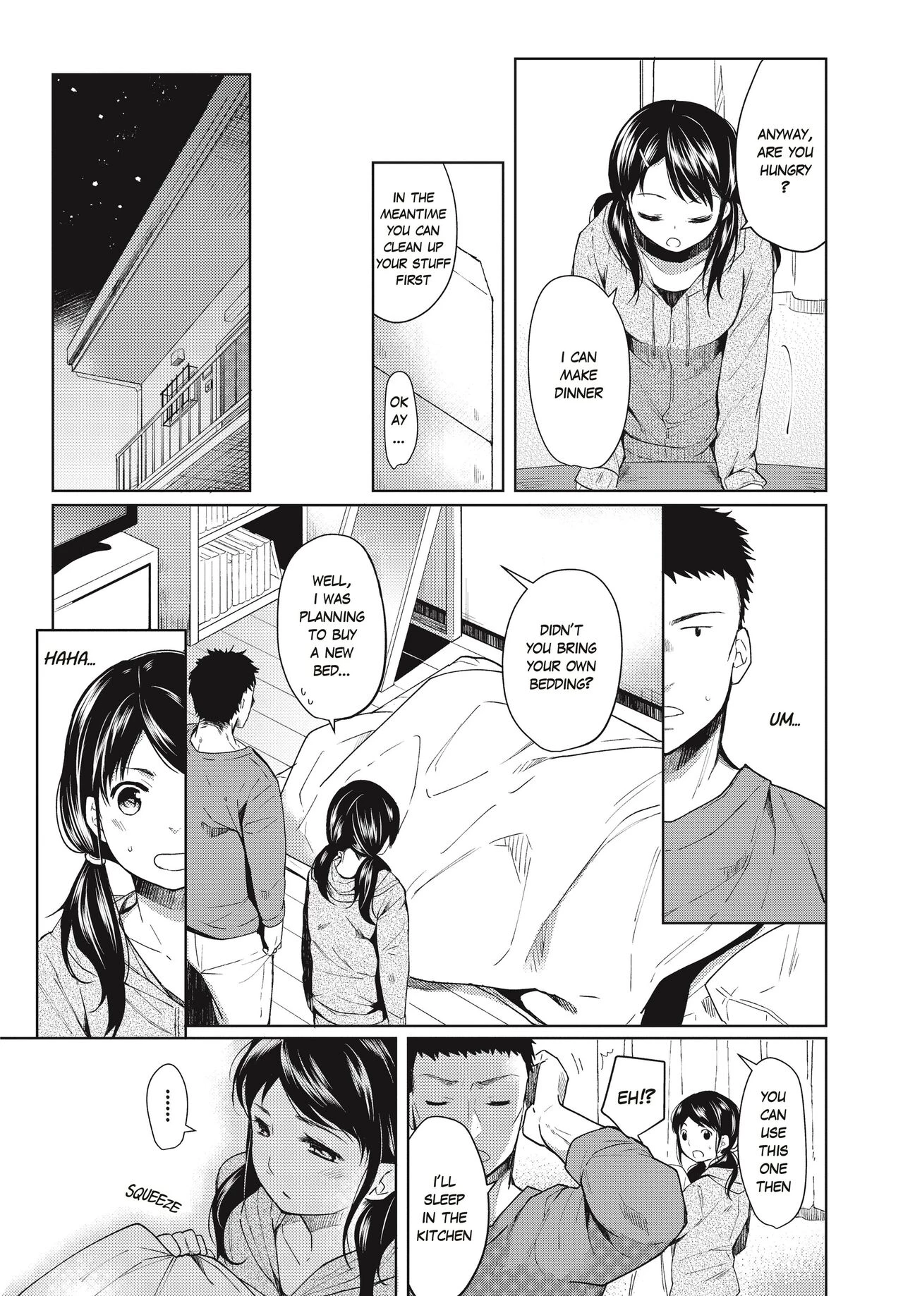 1 Room Apartment + Highschool Girl Suddenly Living Together? Close Contact!? First Sex!!? image number 5