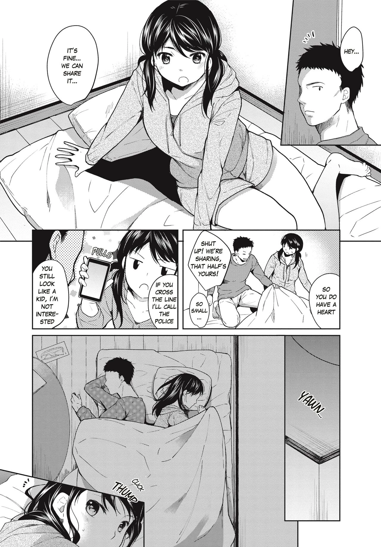 1 Room Apartment + Highschool Girl Suddenly Living Together? Close Contact!? First Sex!!? image number 6