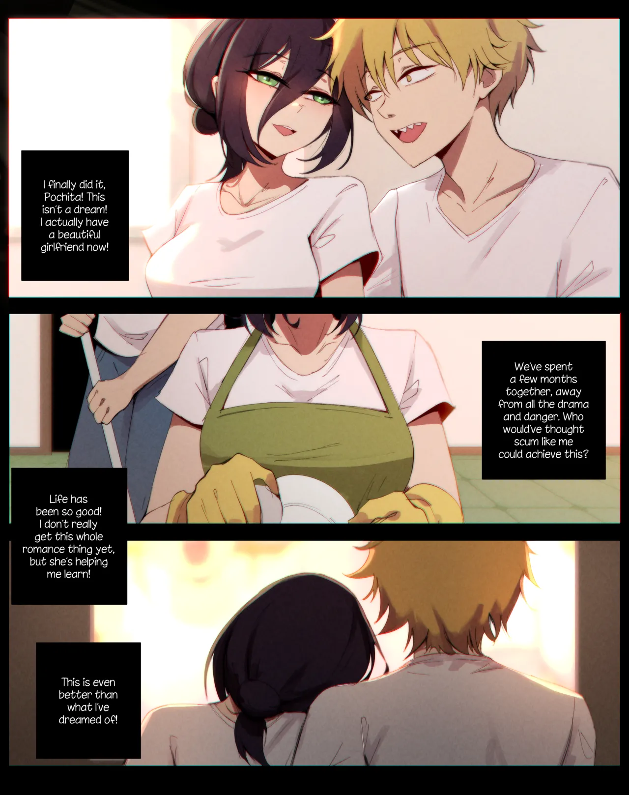Reze x Denji image number 1