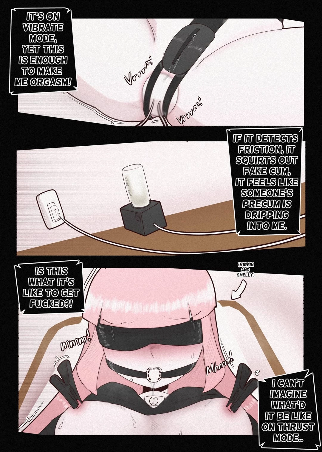 Nerd gets a little too kinky and regrets it image number 4