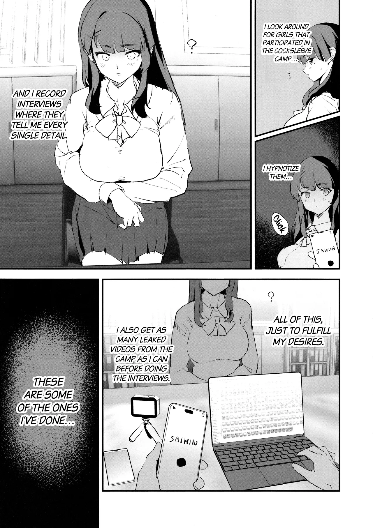 Onaho Gasshuku Saimin Dosukebe Interview + Omake image number 3