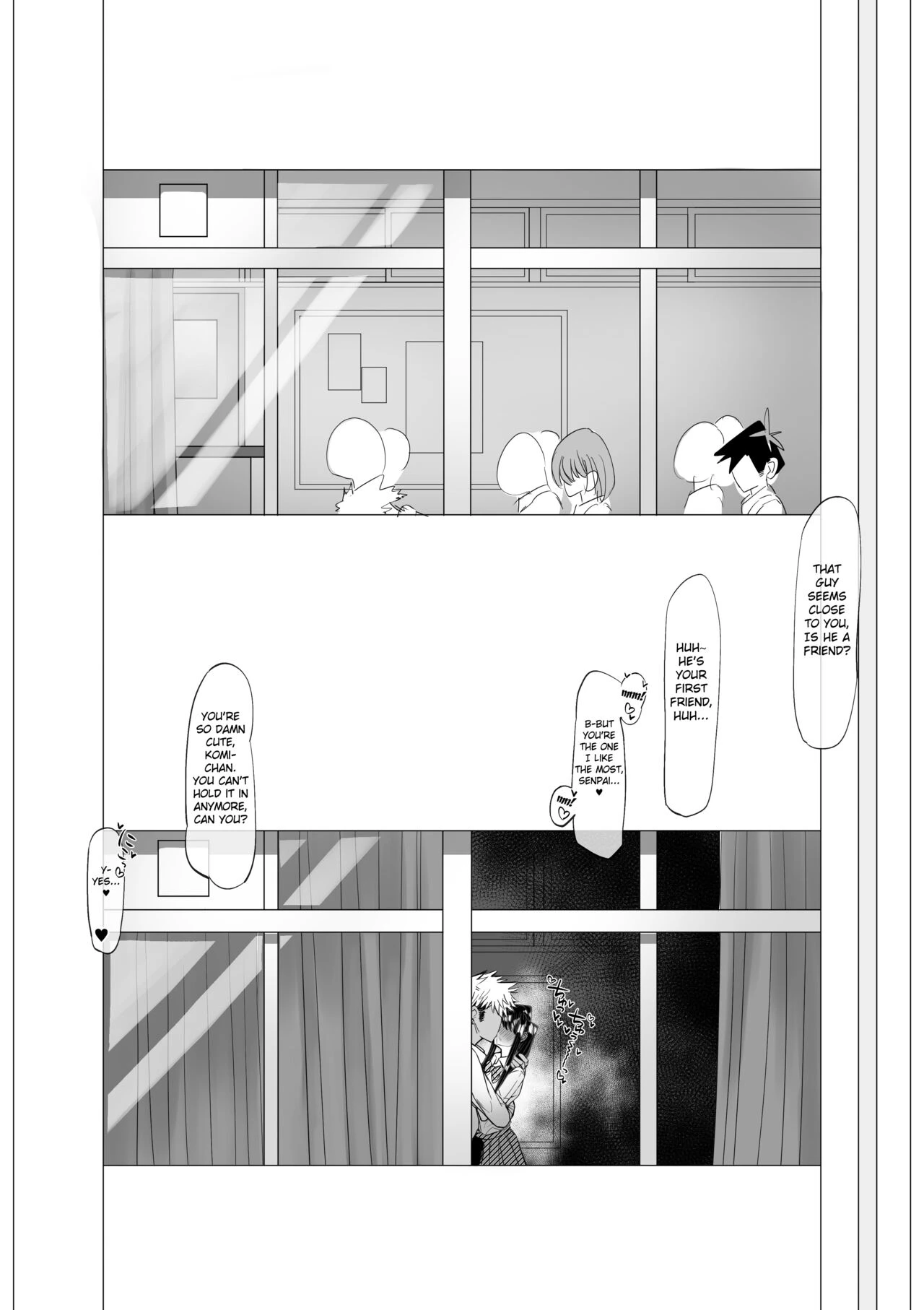 Komyushou de Chou Bijin no Komi-san ga Charao ni Guigui Korarete Shojo de Irareru Wake ga Nai image number 2