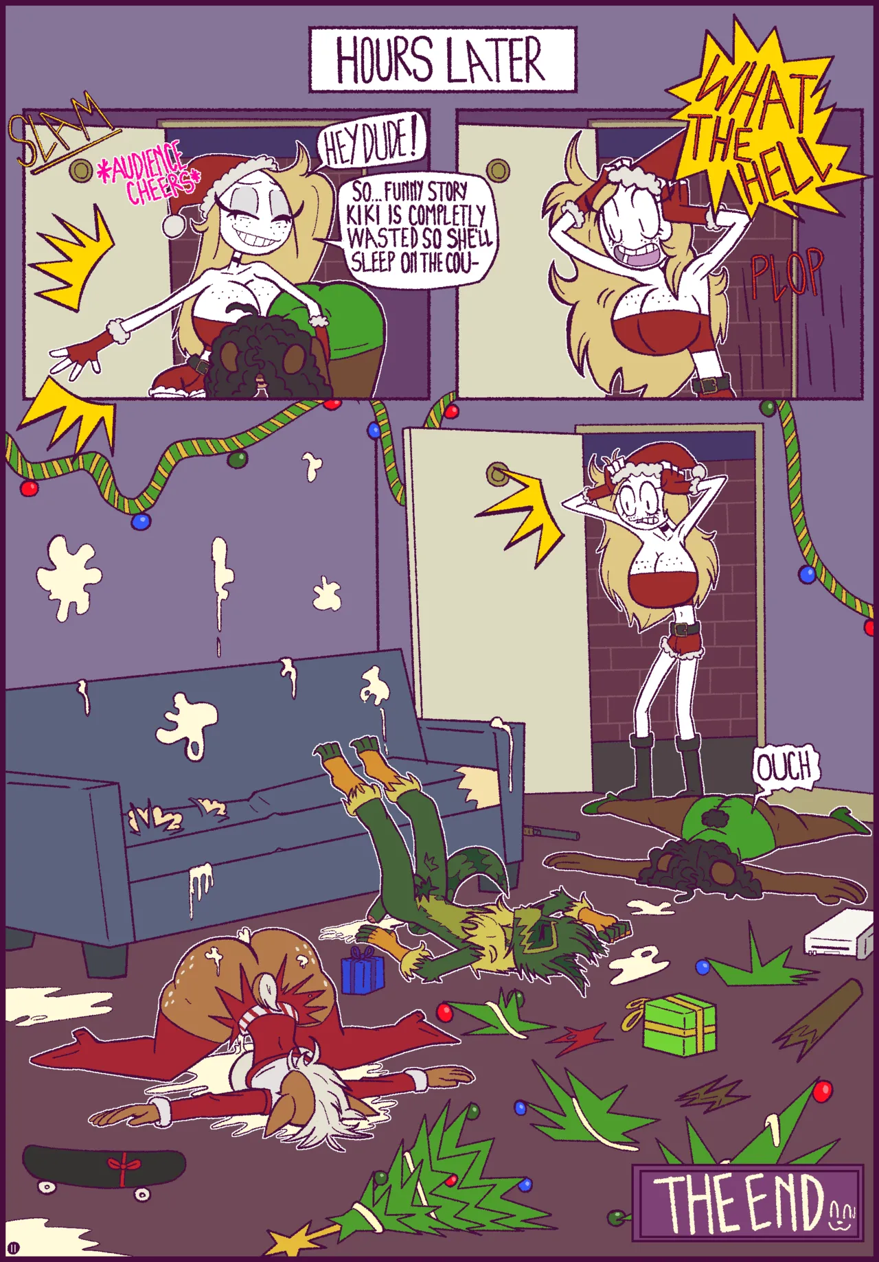 How Fuccoon Fucked Lady Christmas image number 12