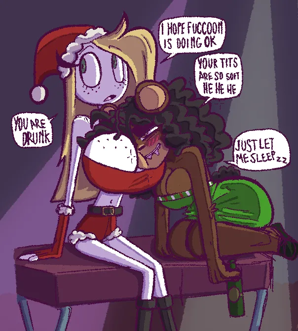 How Fuccoon Fucked Lady Christmas image number 13