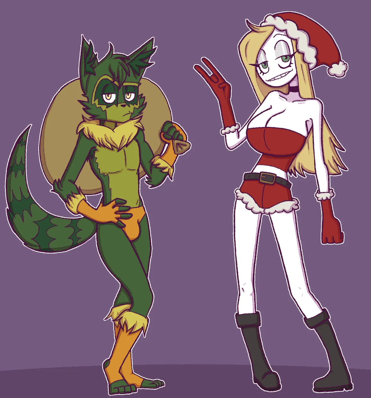 How Fuccoon Fucked Lady Christmas image number 1