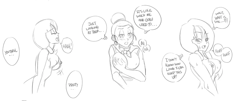Videl meets Chichi image number 28
