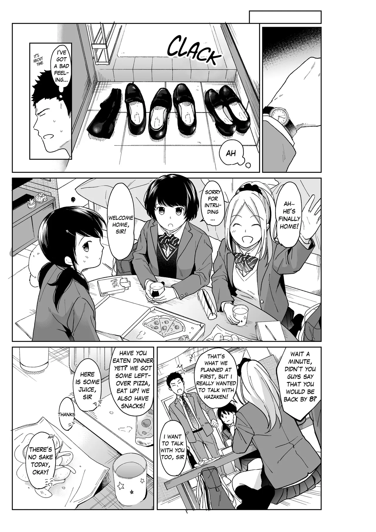 1 Room Apartment + Highschool Girl Suddenly Living Together? Close Contact!? First Sex!!? 11 image number 3