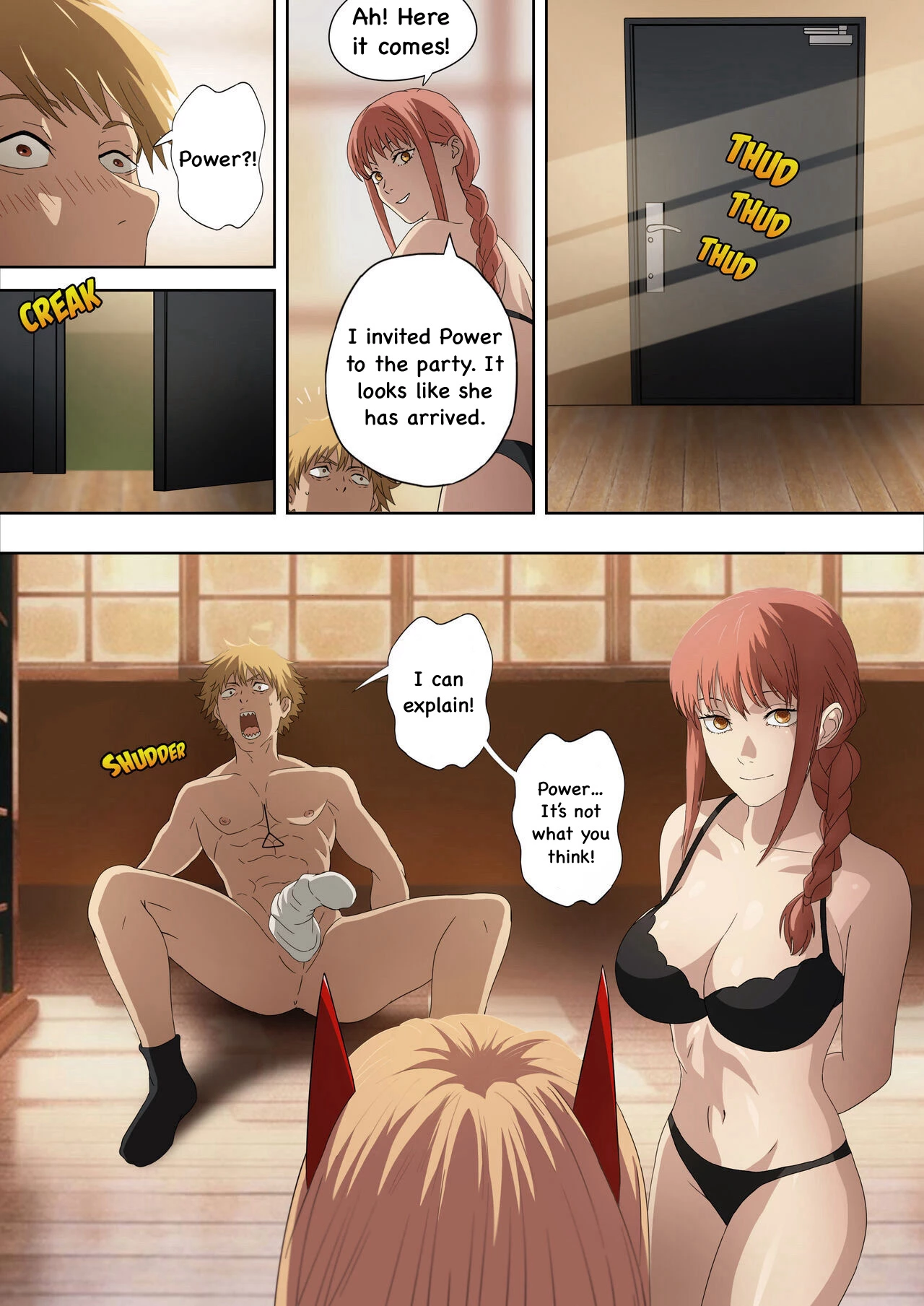 CHAINSAW MAN - Deal With Footfetish Devil image number 15