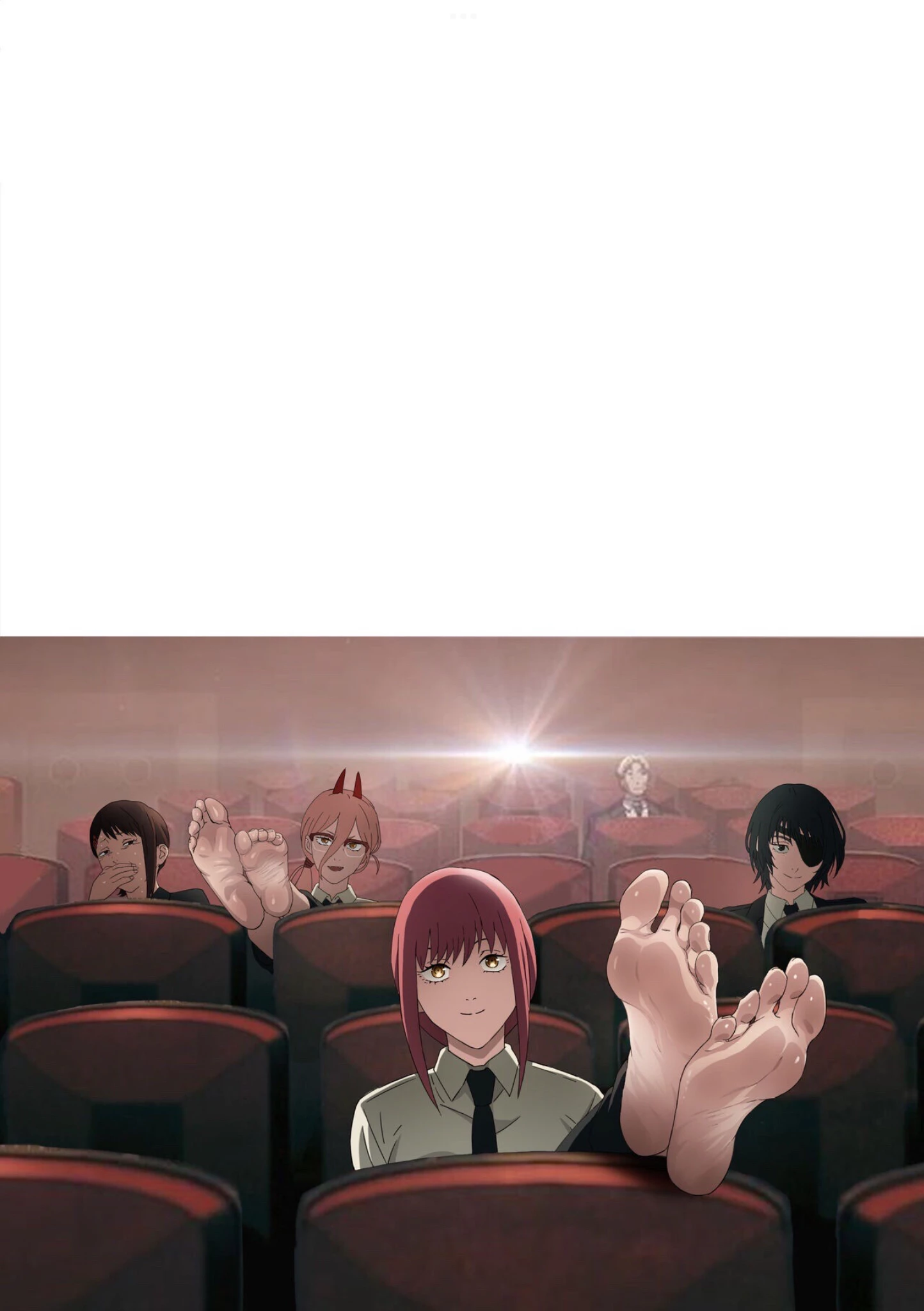 CHAINSAW MAN - Deal With Footfetish Devil image number 1