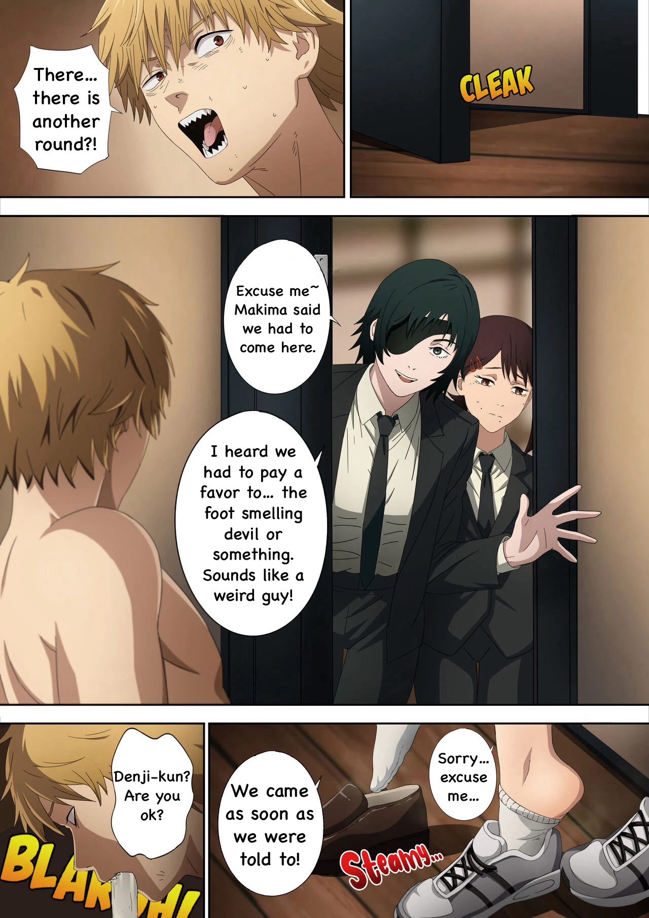 CHAINSAW MAN - Deal With Footfetish Devil image number 27