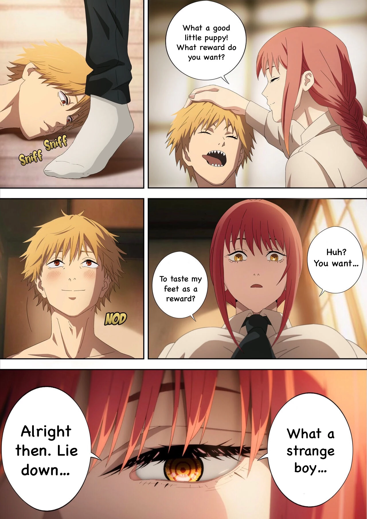 CHAINSAW MAN - Deal With Footfetish Devil image number 3