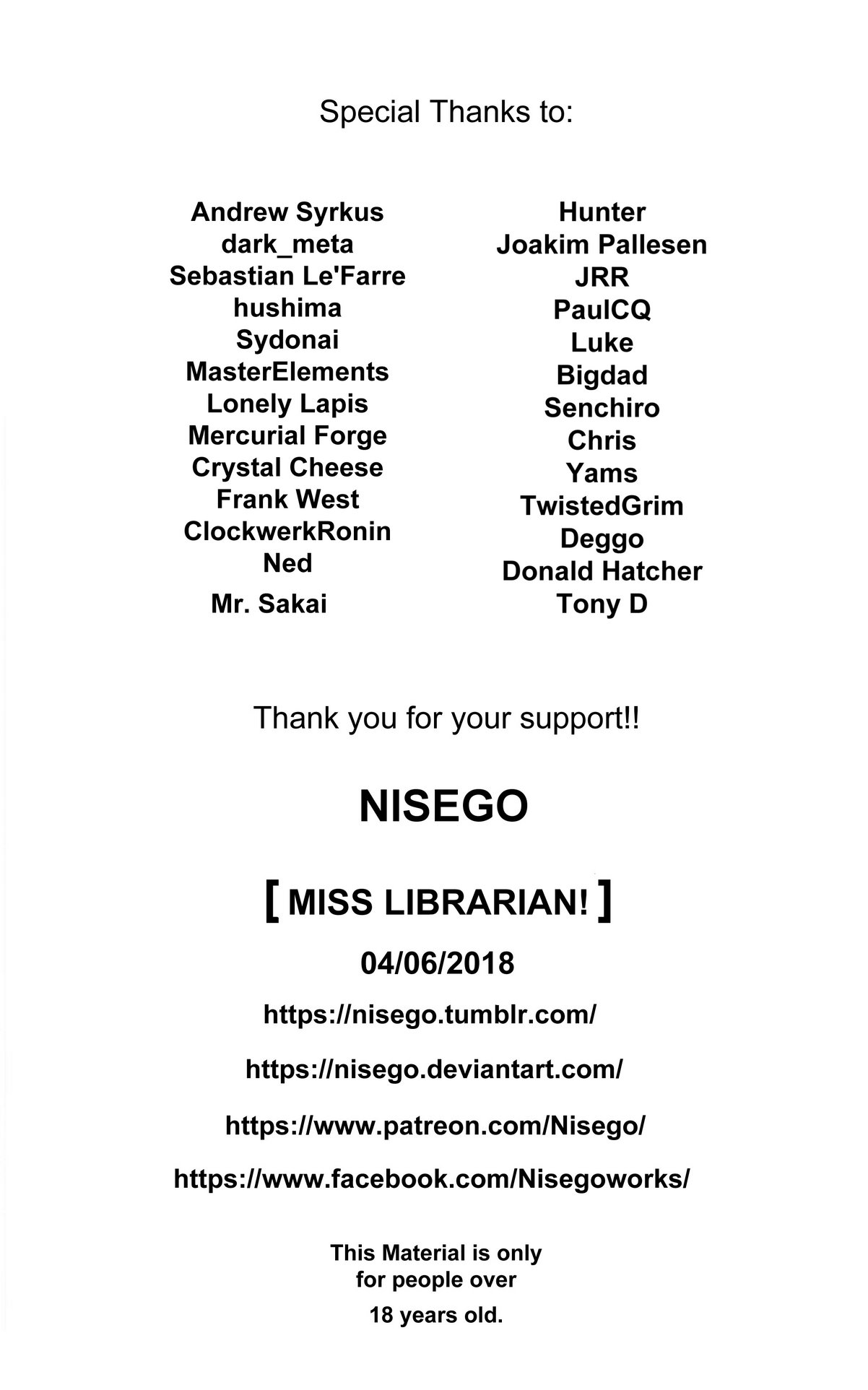 Miss Librarian!