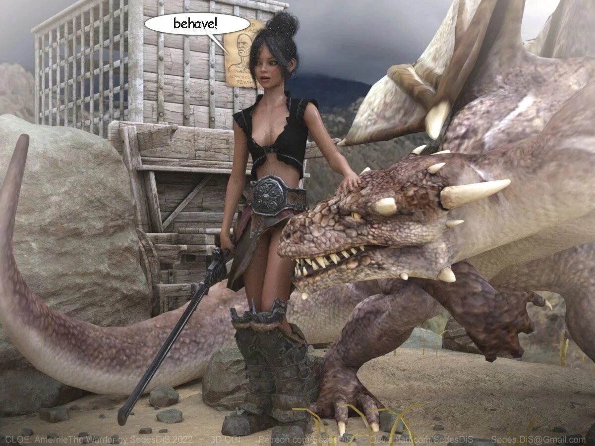 Cloe 5 - Amernie the Warrior image number 34