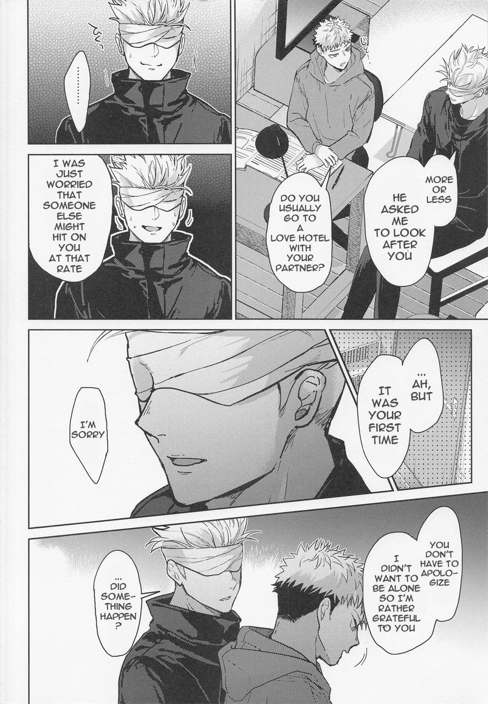 Bad Person  Gojo x Yuji image number 10