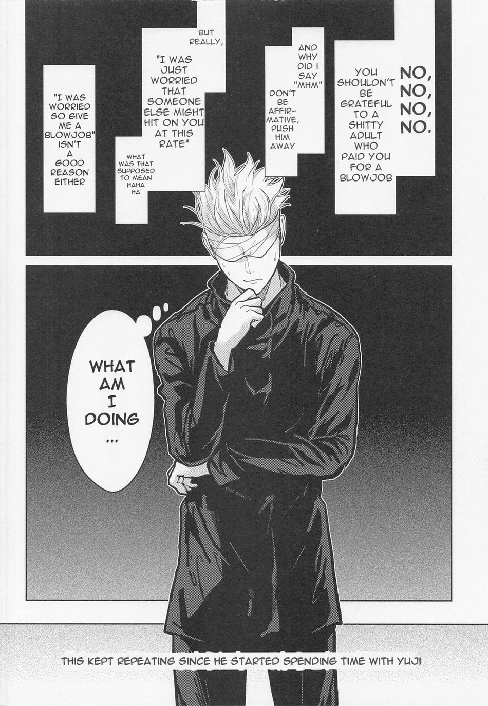 Bad Person  Gojo x Yuji image number 12