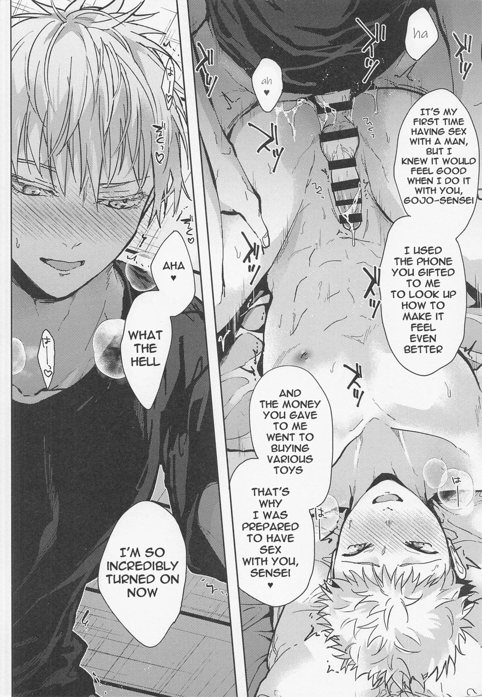 Bad Person  Gojo x Yuji image number 16