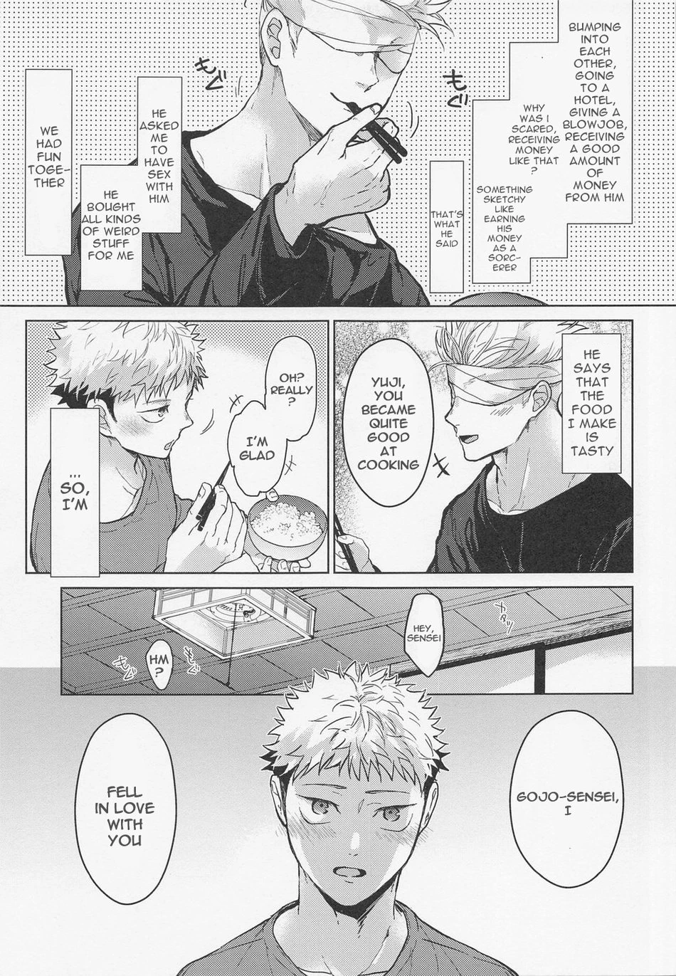 Bad Person  Gojo x Yuji image number 19