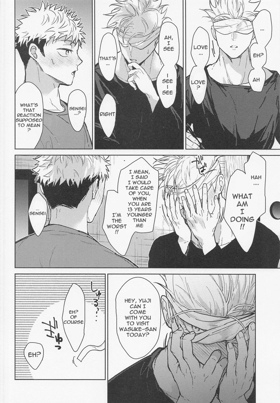 Bad Person  Gojo x Yuji image number 20