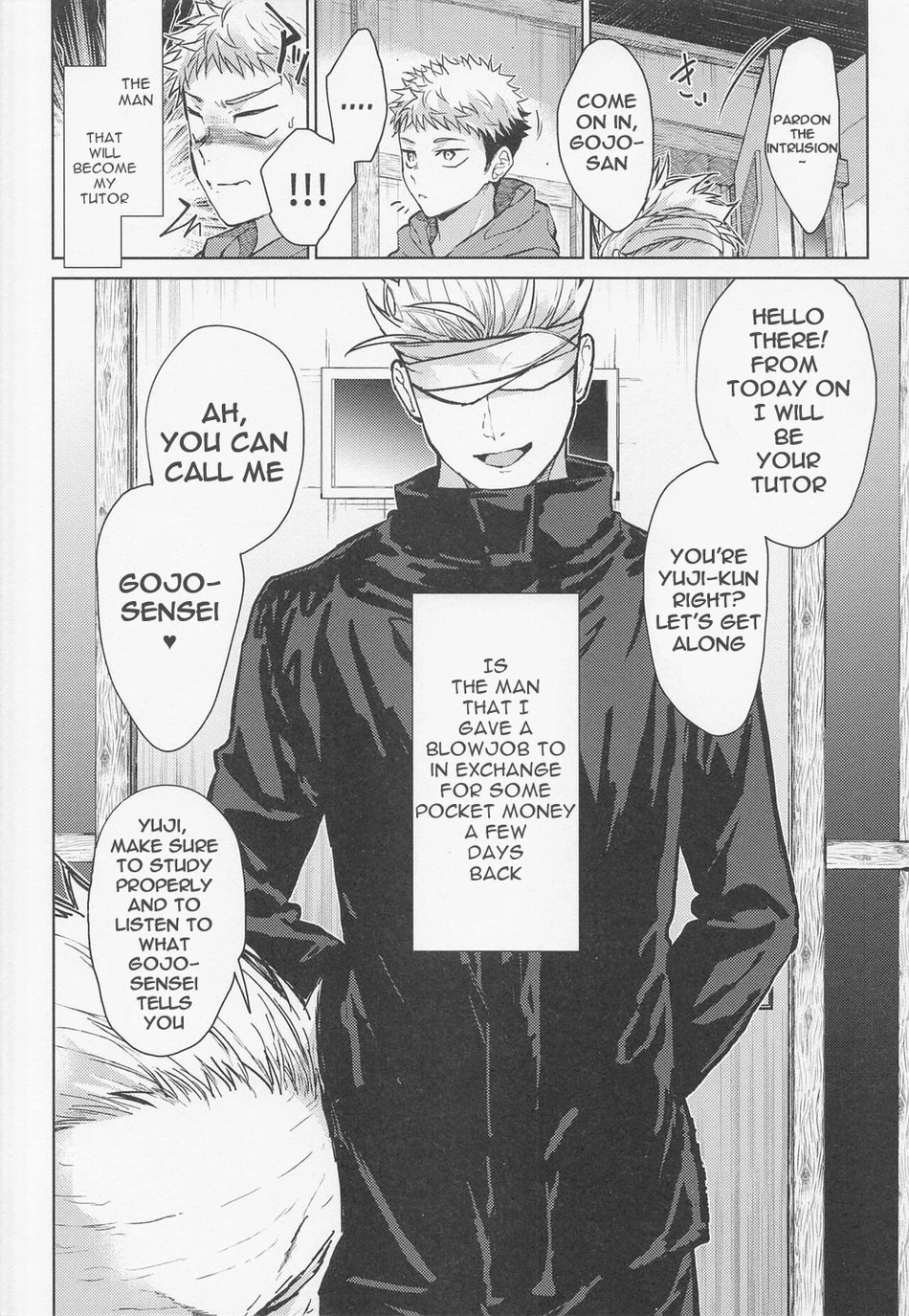 Bad Person  Gojo x Yuji image number 4