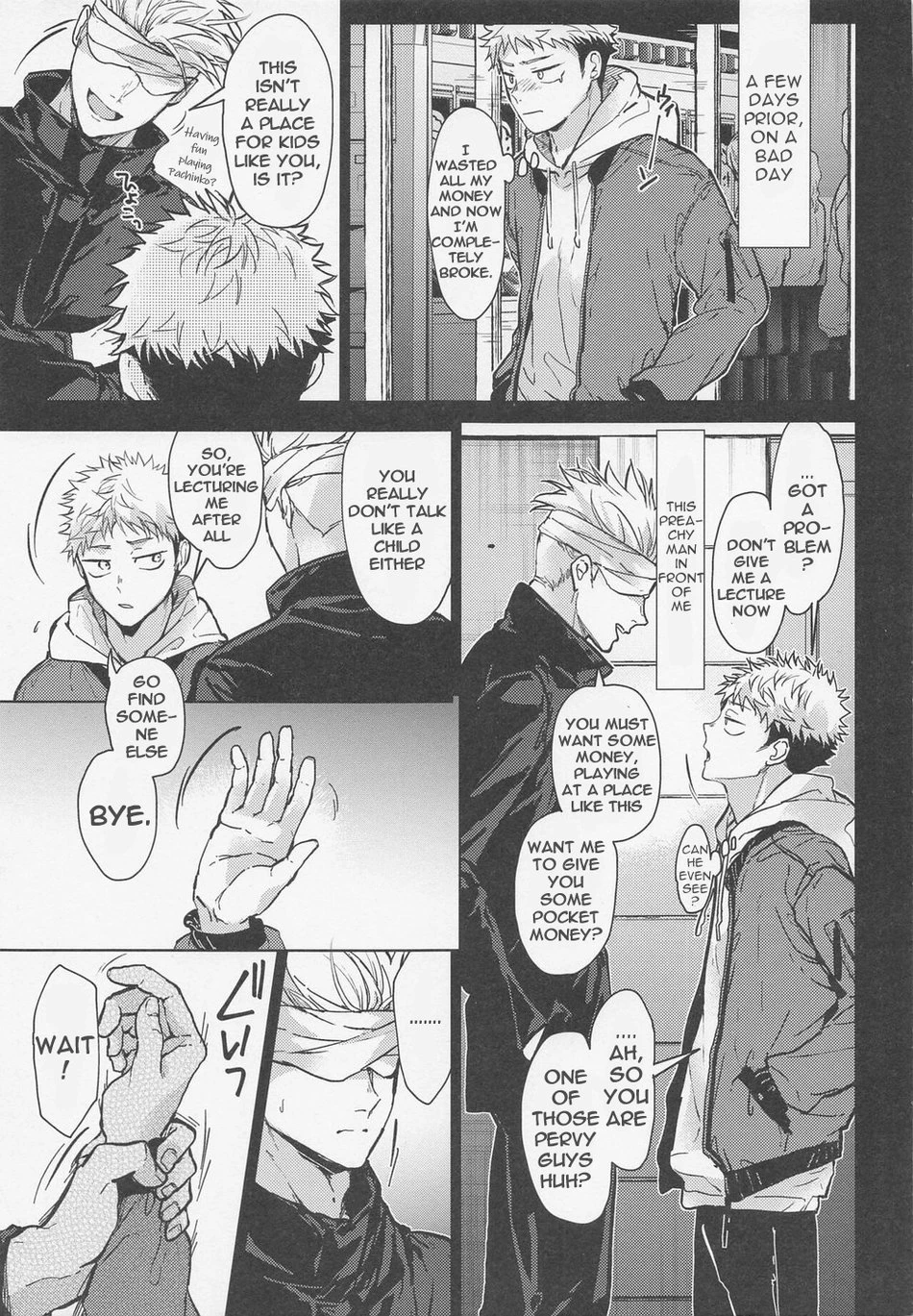Bad Person  Gojo x Yuji image number 5