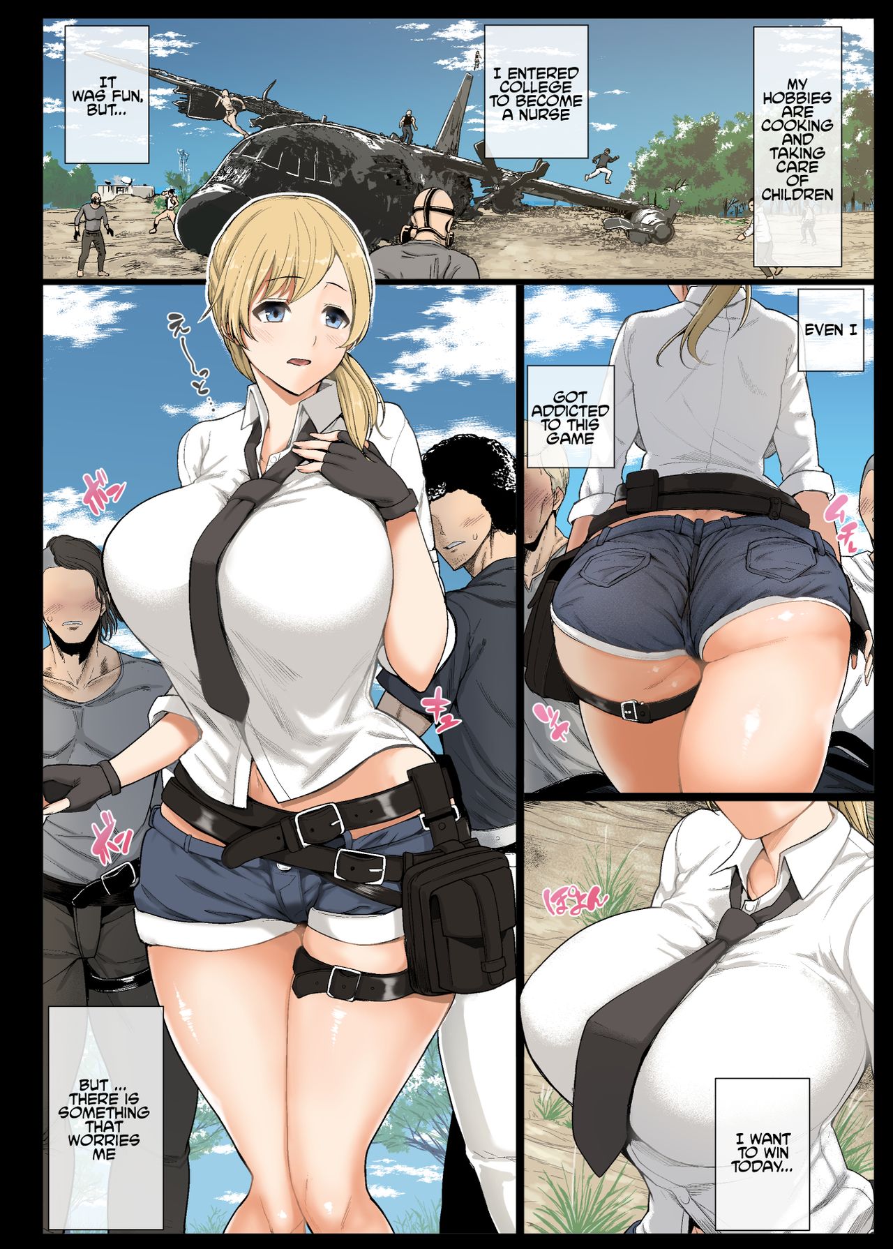 shimantogawa] - Indecent Win With A Female College Student (playerunknowns  battlegrounds) porn comic. Big breasts porn comics.