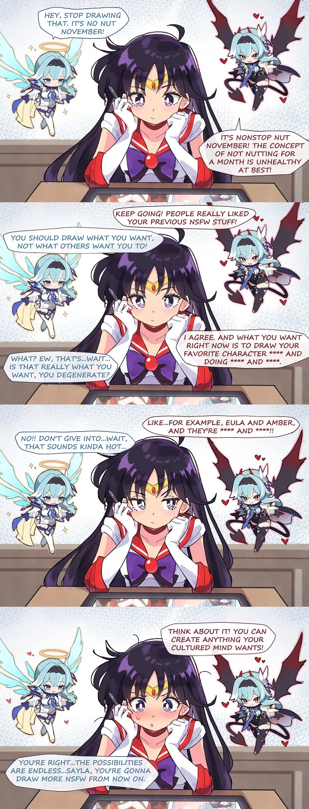 That time Eula had her vengeance on me, but it felt good?? 2 image number 9