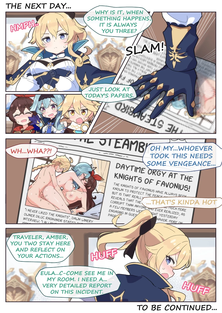 That time Eula had her vengeance on me, but it felt good?? 2 image number 6