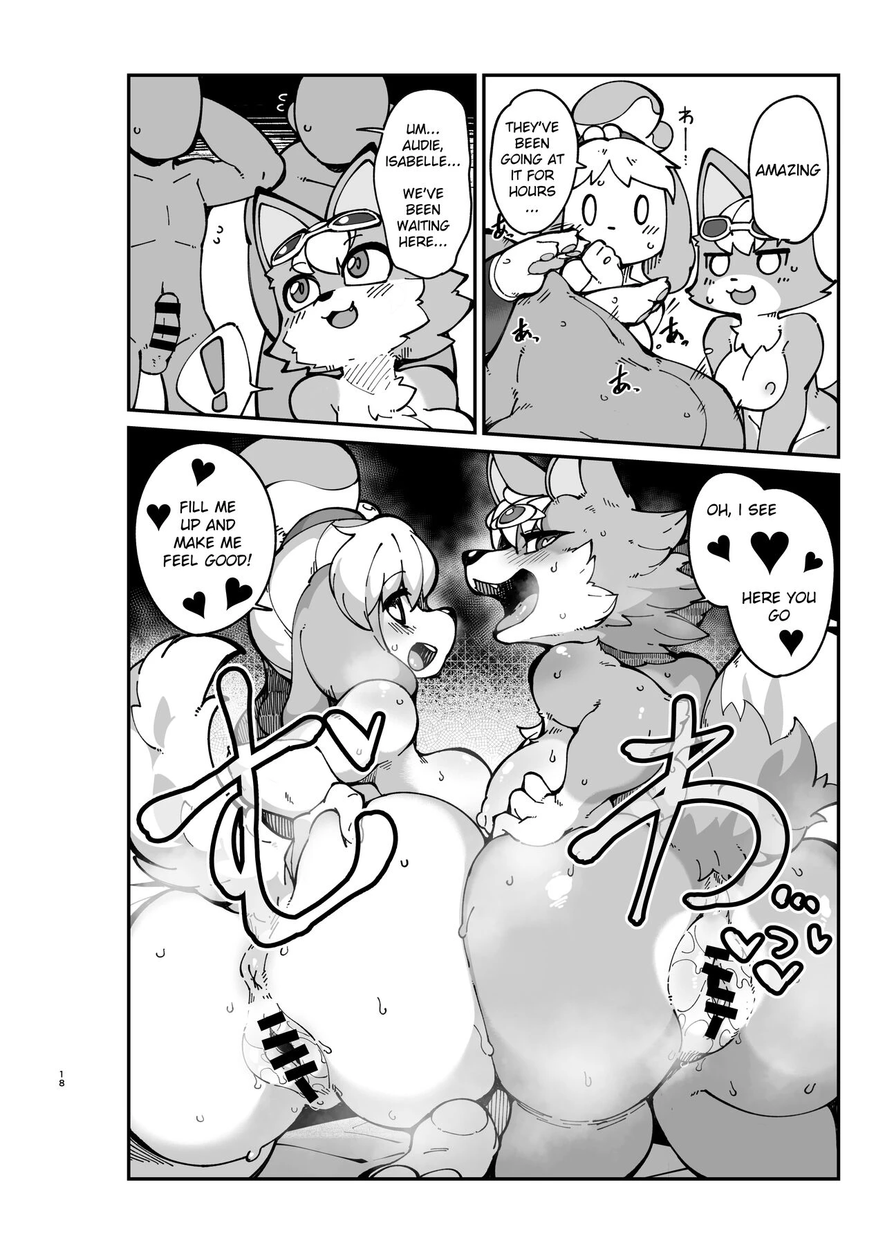 Furry Crossing Greet and F*ck!! 2  Soku Hame!! Mesukemo no Mori 2 image number 16