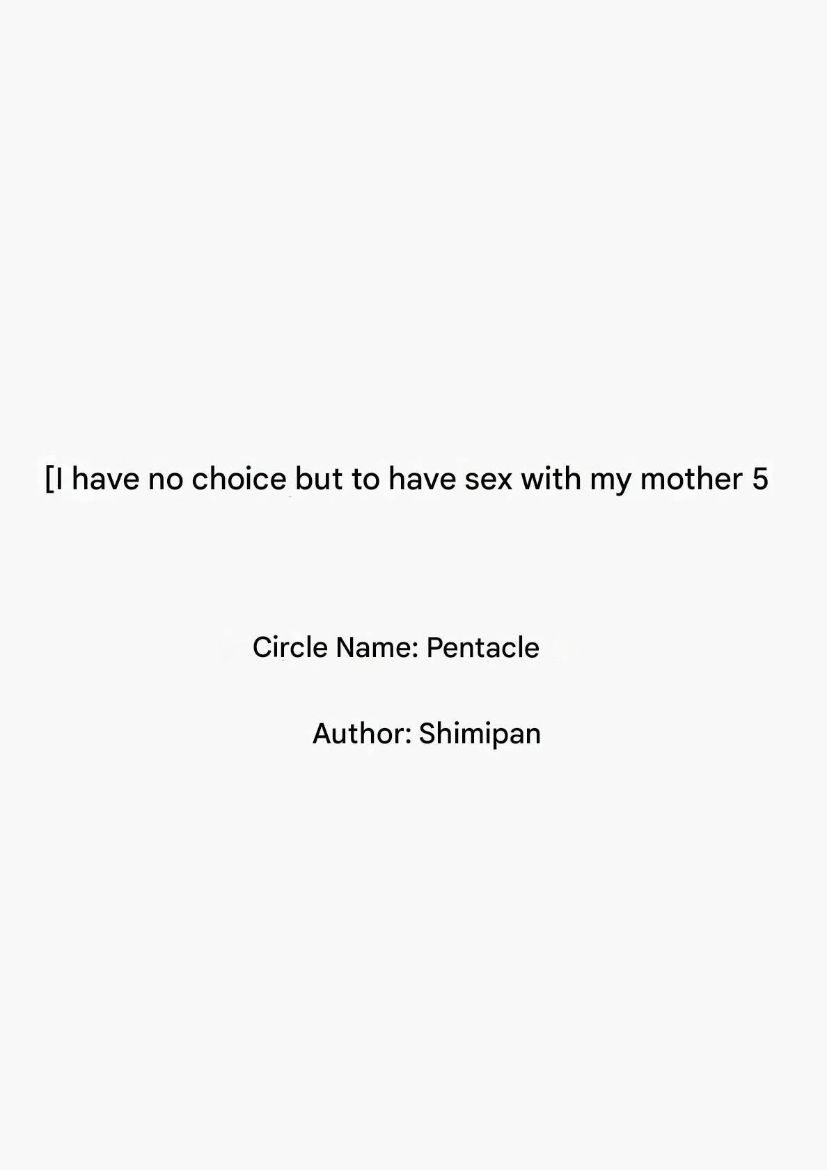 Shikatanaku Kaa-chan to Sex Shimasu 5 - I Have No Choice But to Sleep with My Mother 5 image number 1