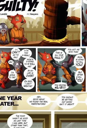 Guilty! Judy and Nick Go to Jail