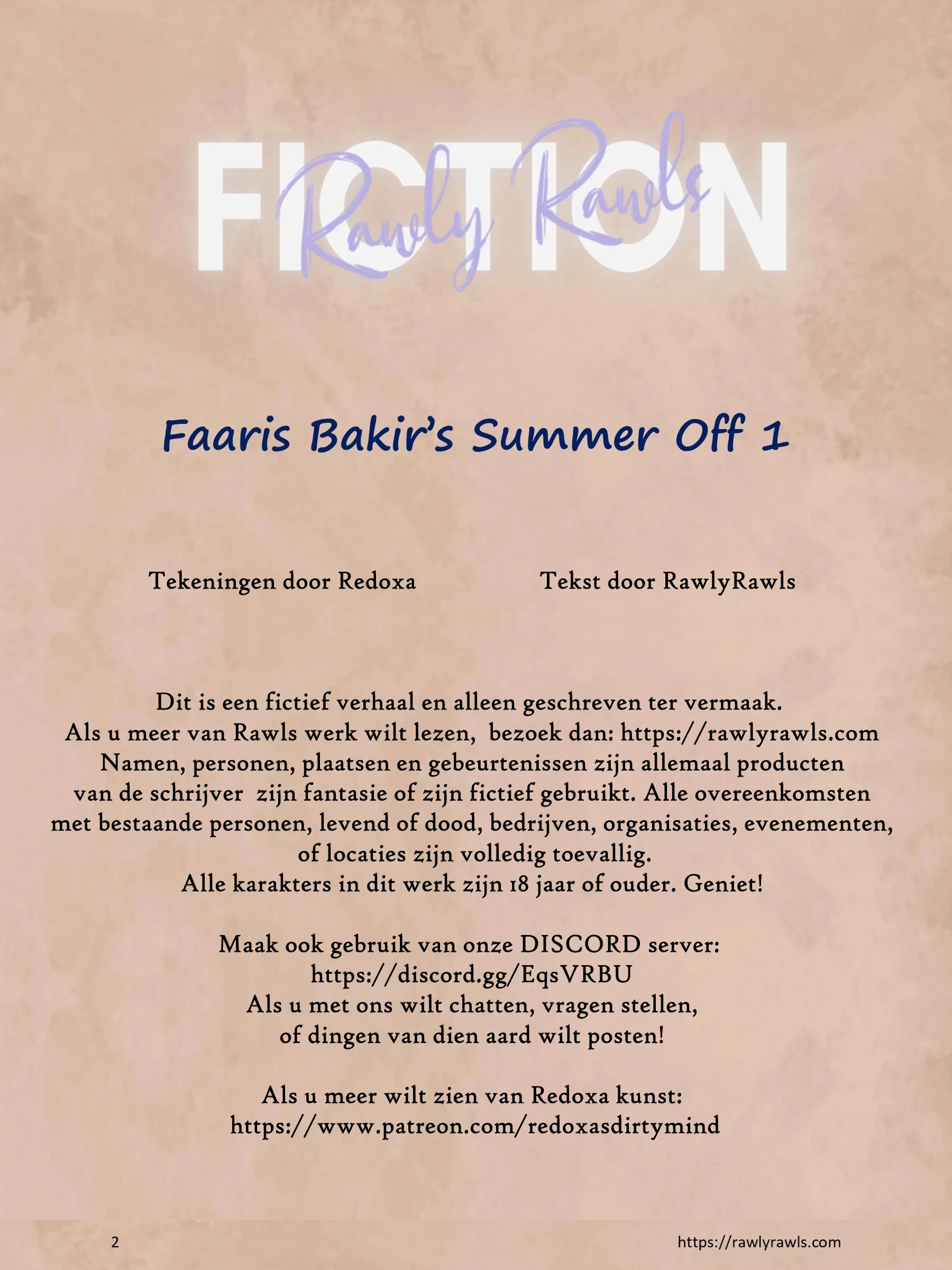 Faaris Bakirs Summer Off 01-04 [NL] image number 1