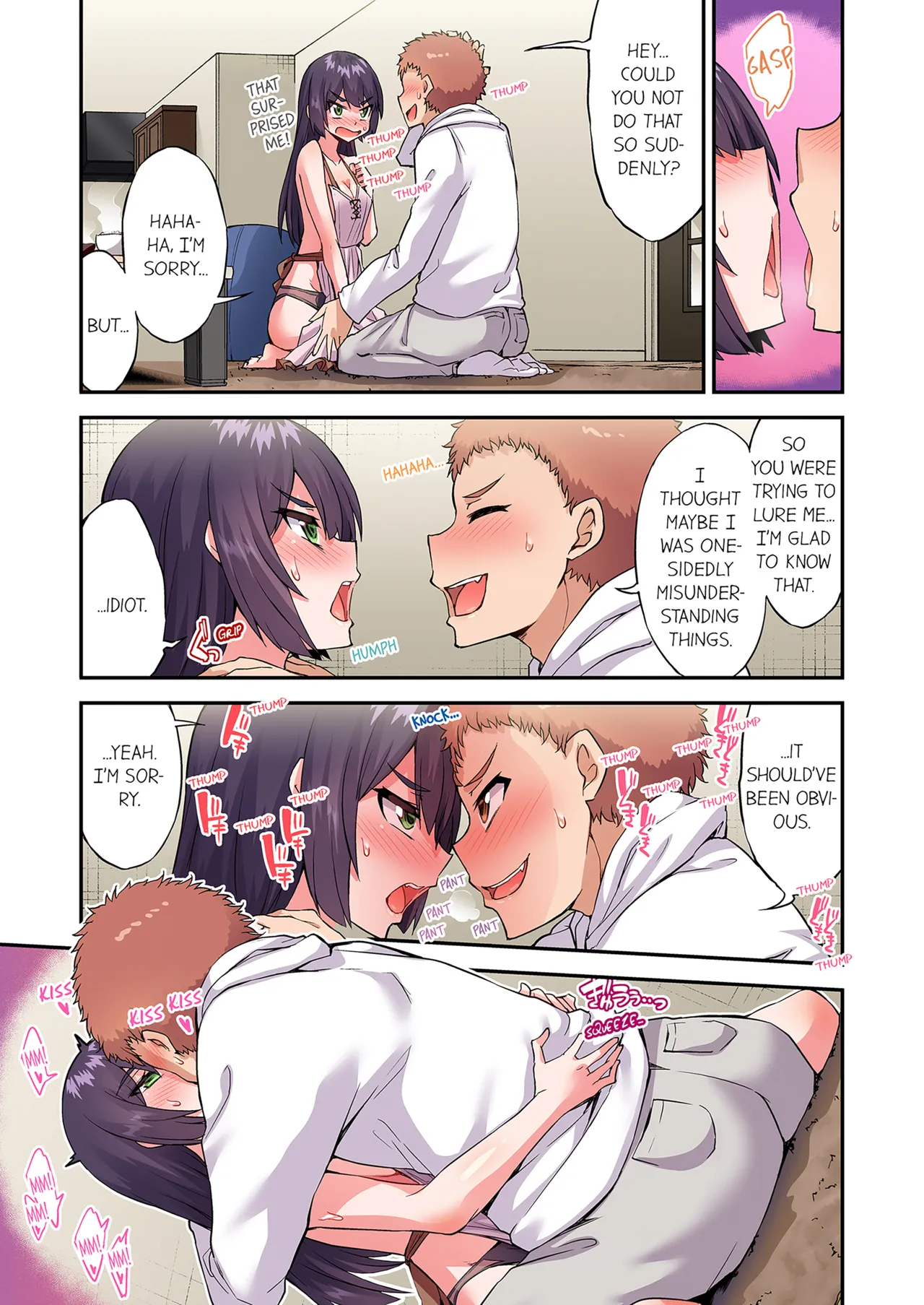 Traditional Job of Washing Girls Body Volume 21  Asoko Araiya no Oshigoto ~Kataomoichuu no Aitsu to Onnayu de~ image number 14