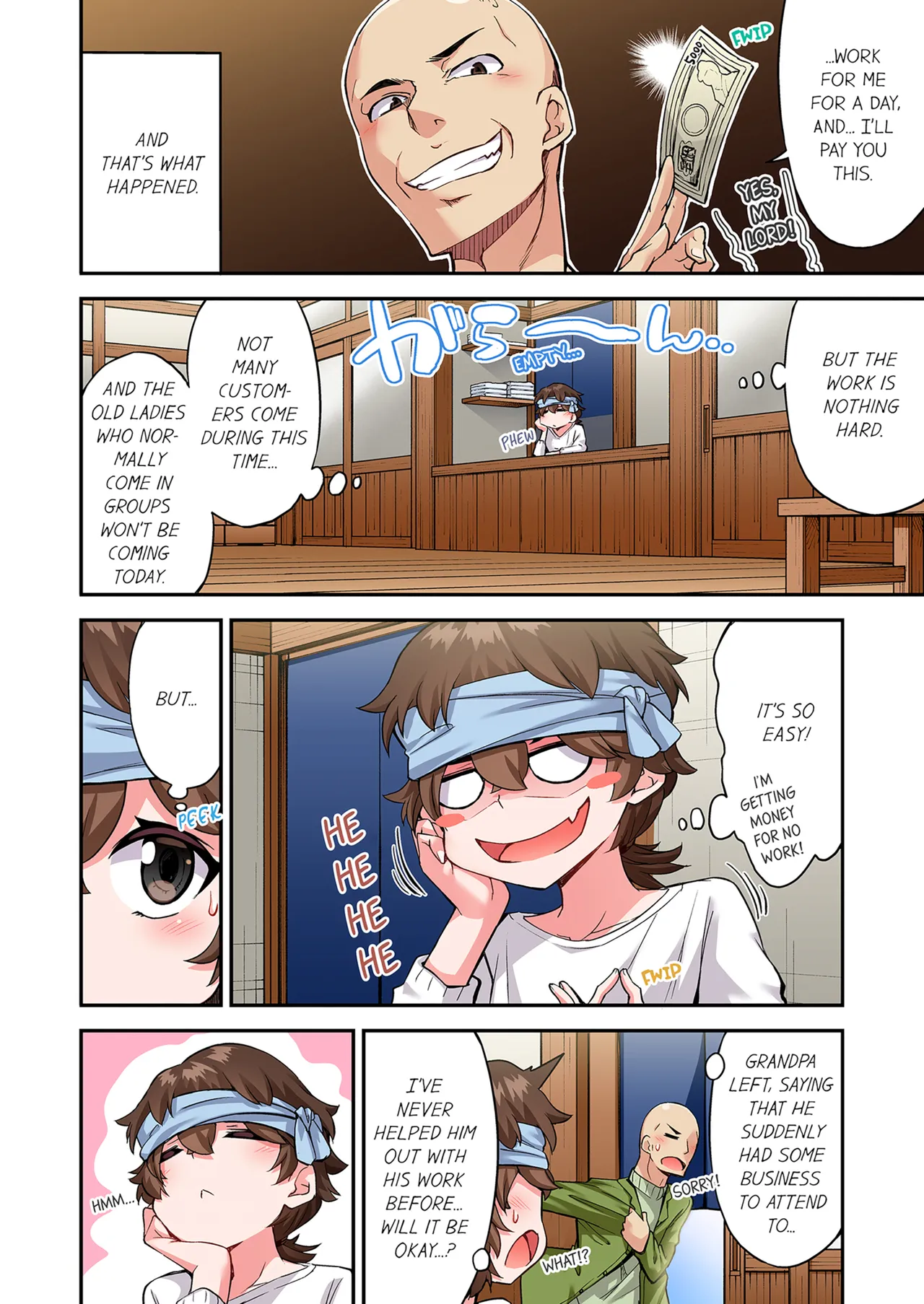 Traditional Job of Washing Girls Body Volume 21  Asoko Araiya no Oshigoto ~Kataomoichuu no Aitsu to Onnayu de~ image number 33